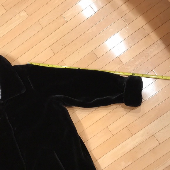 NWOT Women’s Dennis Basso faux fur coat - black - 3X - Picture 11 of 11